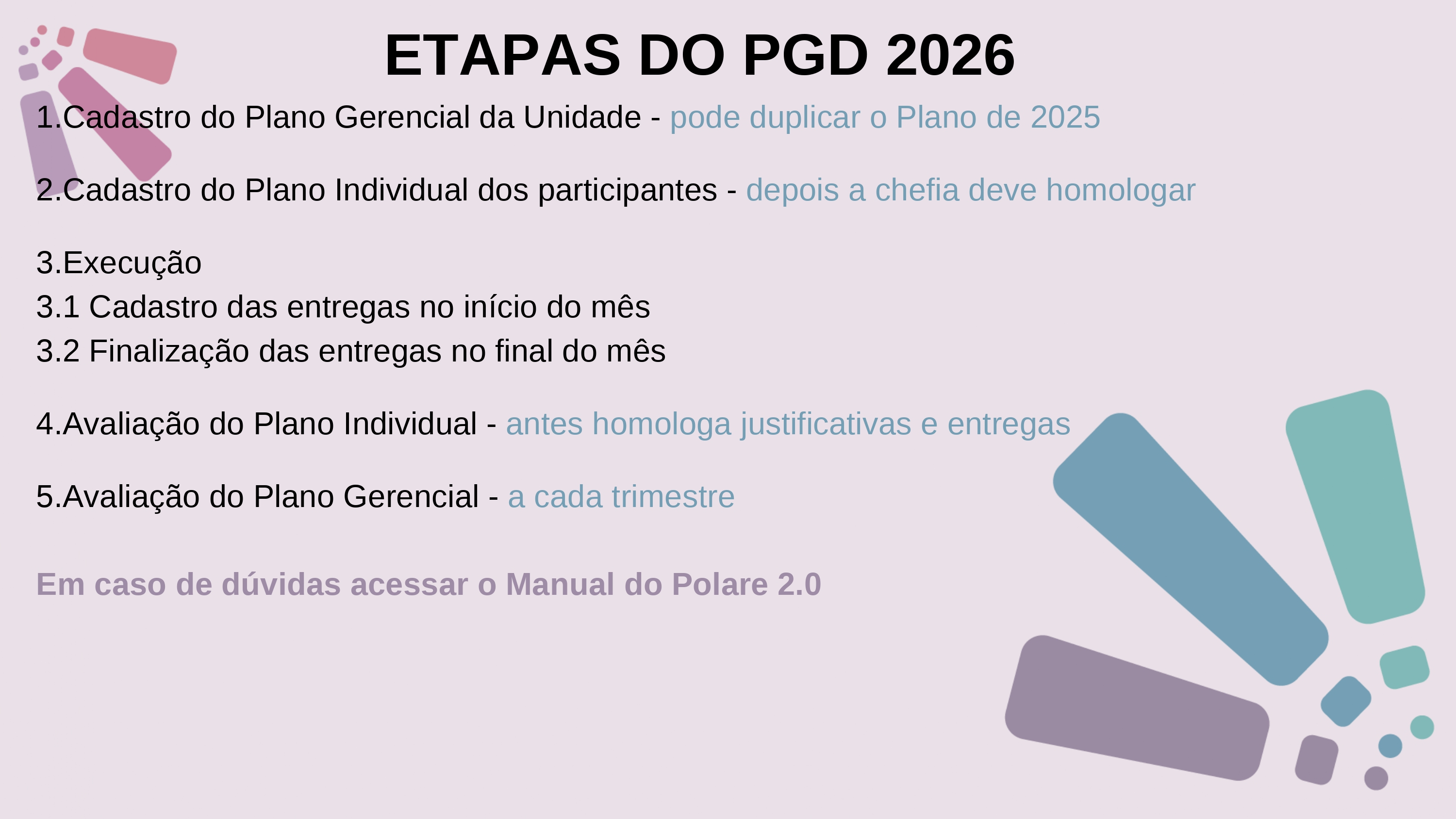 Etapas 2026